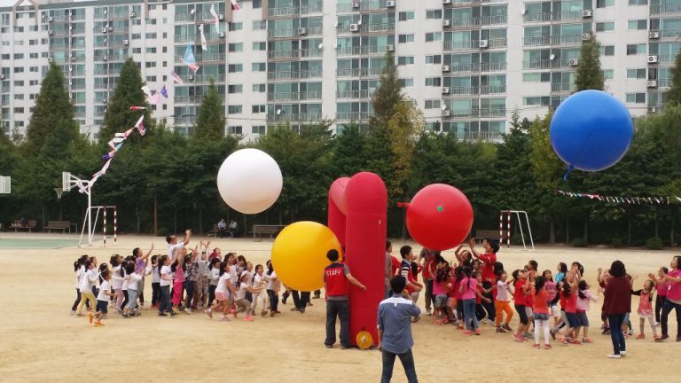 안산동산교회 1.2.3.학년 운동회